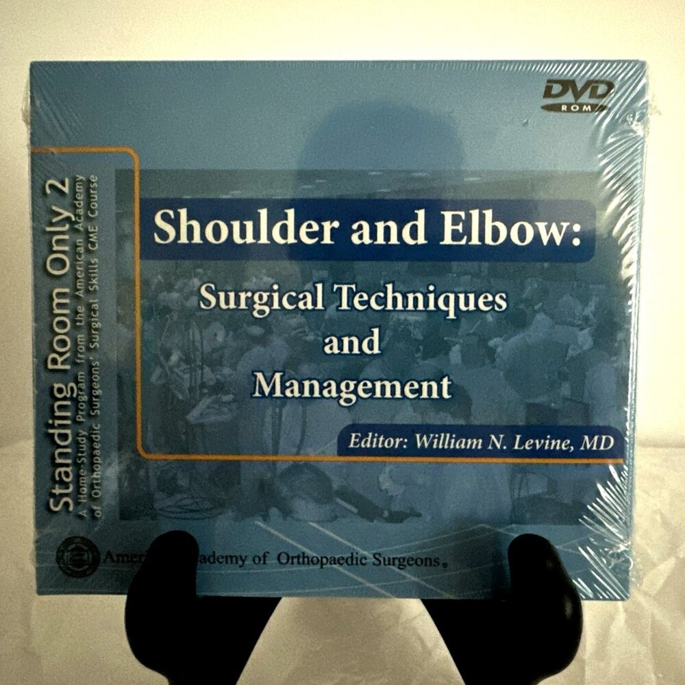 Shoulder and Elbow: Surgical Techniques and Management on DVD-ROM Windows & Mac
